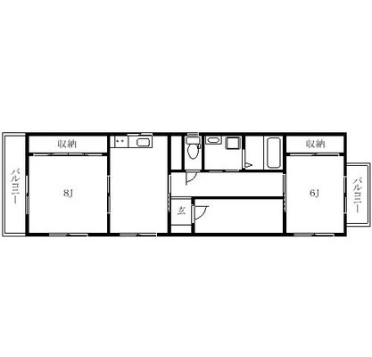 南北線 マンション 2DK