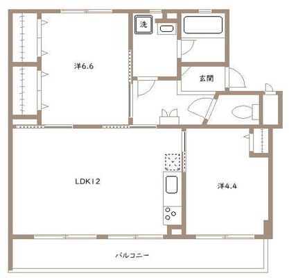 南北線 マンション 2LDK