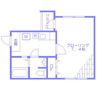 東京都文京区小石川３丁目 賃貸マンション 1K