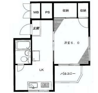 東京都北区栄町 賃貸マンション 1LK