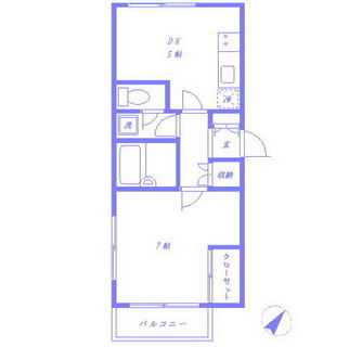 東京都北区中里１丁目 賃貸マンション 1DK