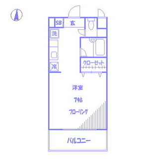 東京都文京区弥生１丁目 賃貸マンション 1K