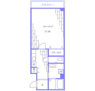 東京都北区上中里１丁目 賃貸マンション 1K