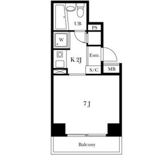 東京都港区麻布十番３丁目 賃貸マンション 1K