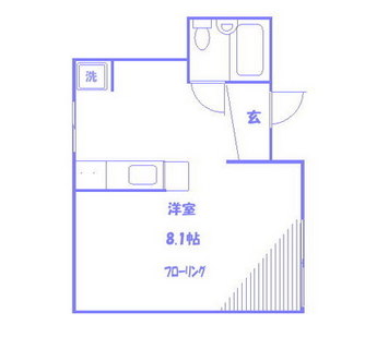 東京都北区志茂１丁目 賃貸アパート 1K