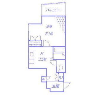 東京都目黒区目黒１丁目 賃貸マンション 1K