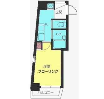 東京都目黒区下目黒２丁目 賃貸マンション 1K