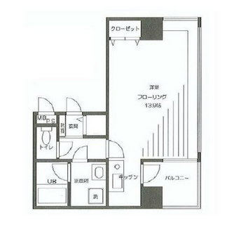 東京都品川区西五反田３丁目 賃貸マンション 1R