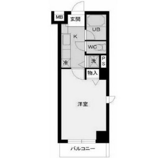 東京都港区高輪２丁目 賃貸マンション 1K