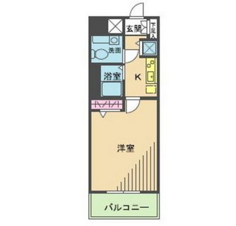 東京都目黒区下目黒２丁目 賃貸マンション 1K