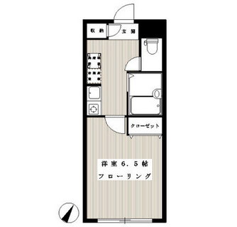 東京都目黒区目黒３丁目 賃貸マンション 1K