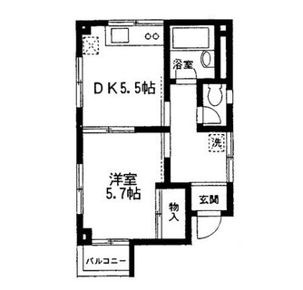 東京都北区神谷２丁目 賃貸マンション 1DK