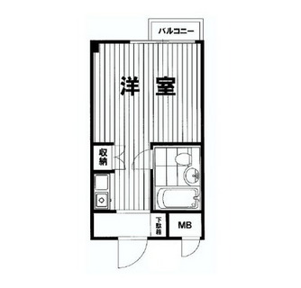 東京都新宿区若葉１丁目 賃貸マンション 1R