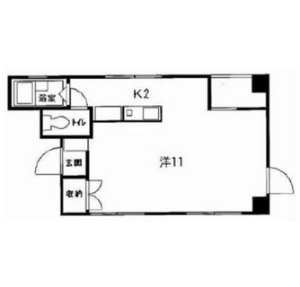 東京都港区麻布十番２丁目 賃貸マンション 1K