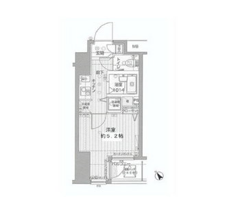 東京都港区六本木２丁目 賃貸マンション 1K