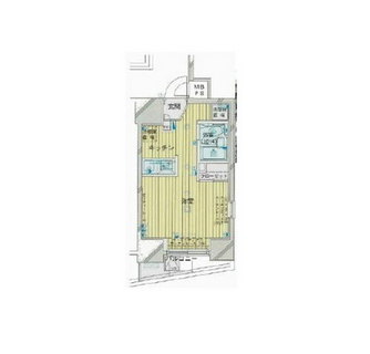 東京都港区麻布十番４丁目 賃貸マンション 1R