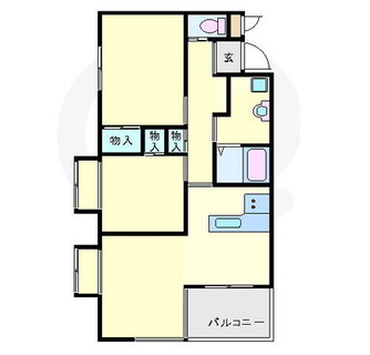 東京都北区神谷２丁目 賃貸マンション 2LDK