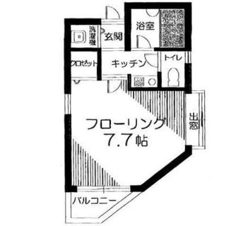 東京都北区栄町 賃貸マンション 1K