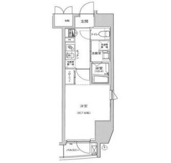 東京都北区岩淵町 賃貸マンション 1K