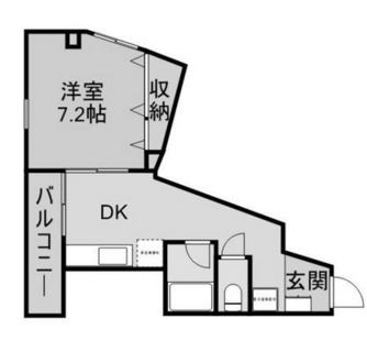 東京都北区志茂２丁目 賃貸マンション 1DK