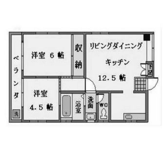 東京都北区栄町 賃貸マンション 2LDK