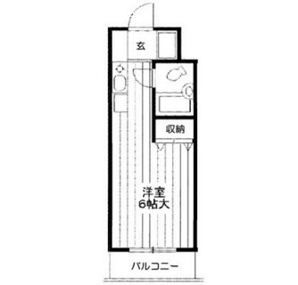 東京都北区豊島８丁目 賃貸マンション 1R