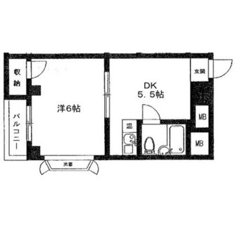 東京都北区志茂２丁目 賃貸マンション 1DK