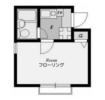 東京都北区岸町２丁目 賃貸アパート 1K