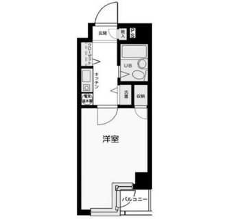 東京都北区東十条１丁目 賃貸マンション 1K