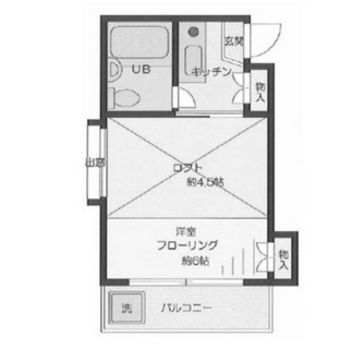 東京都北区中里３丁目 賃貸アパート 1K