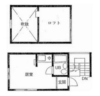 東京都文京区根津２丁目 賃貸アパート 1R