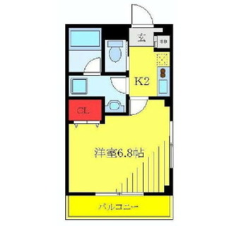 東京都北区赤羽１丁目 賃貸マンション 1K