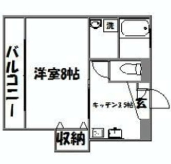 東京都北区志茂１丁目 賃貸マンション 1K