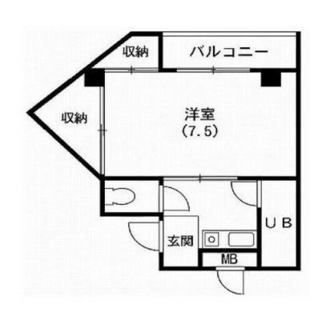 東京都文京区小石川２丁目 賃貸マンション 1K