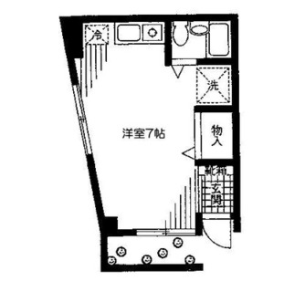 東京都北区西ヶ原１丁目 賃貸マンション 1R