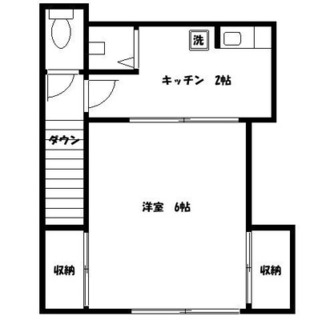 東京都文京区白山１丁目 賃貸アパート 1K