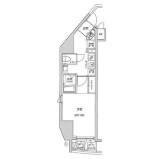 東京都北区岩淵町 賃貸マンション 1K