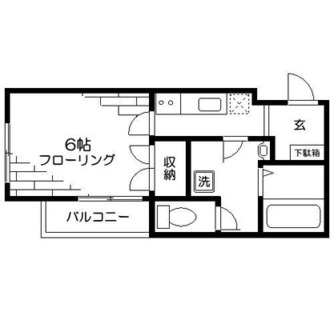 東京都品川区上大崎２丁目 賃貸マンション 1K