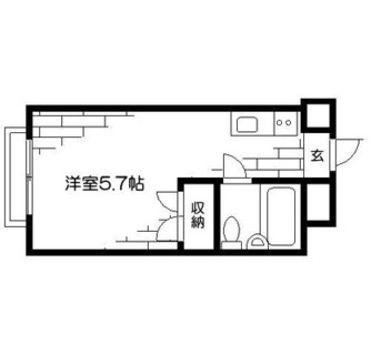 東京都北区上中里１丁目 賃貸マンション 1R