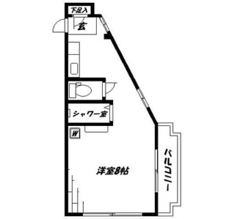 東京都文京区千駄木３丁目 賃貸マンション 1R