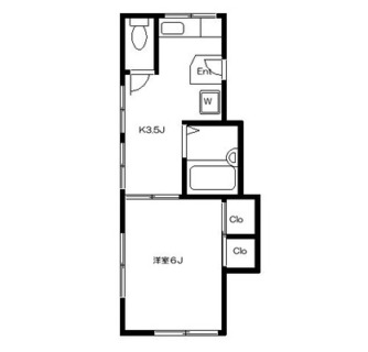 東京都北区豊島２丁目 賃貸マンション 1K