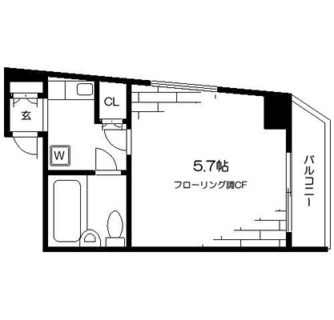 東京都文京区小石川２丁目 賃貸マンション 1K