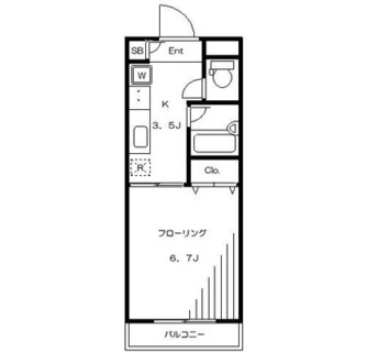 東京都北区赤羽１丁目 賃貸マンション 1K