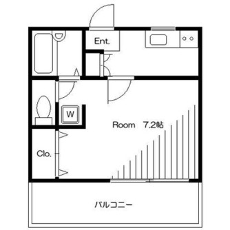 東京都北区中十条３丁目 賃貸マンション 1K