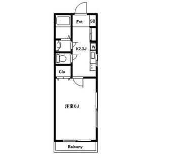 東京都北区岸町１丁目 賃貸マンション 1K