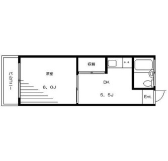 東京都北区志茂３丁目 賃貸マンション 1DK