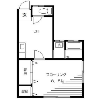 東京都文京区白山４丁目 賃貸アパート 1DK