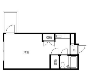 東京都北区上中里２丁目 賃貸マンション 1R