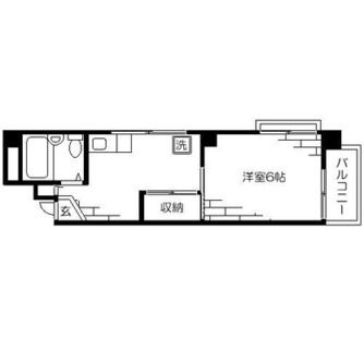 東京都文京区春日１丁目 賃貸マンション 1K