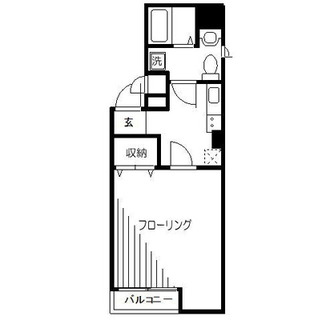 東京都北区田端４丁目 賃貸マンション 1K